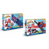 Flexibilné autodráhy Spidey Marvel Flextreme Set Asst Smoby sada 2 druhov s elektronickými autíčkami 184 dielov dráhy 4,40 m dĺžka s pavučinou od 4 ro
