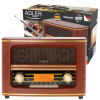 Drevené retro rádio klasické Bluetooth USB (Drevené retro rádio klasické Bluetooth USB)