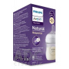 AVENT FĽAŠA Natural Response 125 ml priehľadná, cumlík pre podporu rytmu pitia (0m+) 1x1 ks