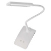 EMOS LED stolná lampa Eddy, biela Z7599W