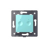 LIVOLO SR-702SR-18 Dotykový modul č.5B s RF – zelený (Modulárny plastový dotykový modul - radenie R5B)