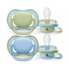 Cumlík Philips Avent Ultra air 0-6m, modrá/zelená chlapec, 2ks SCF085/21