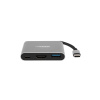 Natec multifunkční adaptér Fowler MINI USB-C PD, USB 3.0, HDMI 4K NMP-1607