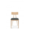 FAMEG Akka - A-0336 - jedálenská stolička Farba dreva: buk štandard, Čalúnenie: látka CAT. A