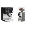 Rancilio Silvia BC PID, black + Eureka Mignon Specialita Smart, CR chrome