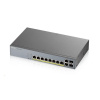 Zyxel GS1350-12HP 12 Port smart managed CCTV PoE switch, long range, 130W, 10x GbE, 2x SFP GS1350-12HP-EU0101F