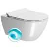 GSI - PURA závesná WC misa, Swirlflush, 36x55cm, biela ExtraGlaze 881511