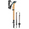LEKI Trekingové palice Cressida FX Carbon, hnedá metalická - mätová - čokoládovo hnedá metalická, 100 - 120 cm