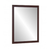 Zrkadlo - Zrkadlo 80x80 v bielych farbách Wenge Frame (Zrkadlo - Zrkadlo 80x80 v bielych farbách Wenge Frame)
