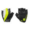 Rukavice FORCE STRIPES GEL, čierno-fluo veľkosť produktu S