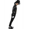 HeliumKing Pánska čierna bunda - Michael Jackson Veľkosť - dospelý: S-M