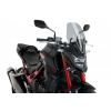 PUIG Plexi štít NEW. GEN TOURING dymová, 444 × 270, 140.21480H