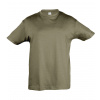 SOĽS Regent Kids Detské tričko s krátkym rukávom SL11970 Army 08A