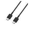Kábel Samsung USB typ C - USB typ C 1 m čierny (EP-DN980BBE / EP-DG980BBE / GH39-02077A)