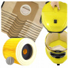 Papierové vrecká do vysávača vrecká filter Karcher WD3 10 ks
