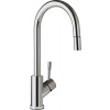 Villeroy & Boch Umbrella Flex - Drezová batéria stojanková s výsuvnou sprchou, lesklá nerez 925400LE