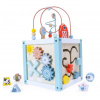 Ecotoys vzdelávacia kocka Sorter modrá