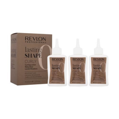 Revlon Professional Lasting Shape Curly Curling Lotion Resistant Hair 0 trvalá ondulácia pre odolné vlasy 3x100 ml