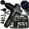 MASÁŽNA PIŠTOĽ MASÁŽNY PRÍSTROJ NA TELO KRKU VYMENITEĽNÉ KONCOVKY MASSAGE GUN PRO