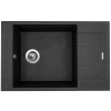 Granitový dřez VARIO 780 Metalblack