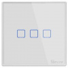 Vypínač Sonoff wireless 433MHz smart wall switch T2EU3C-RF (3-channel) (M0802030011)