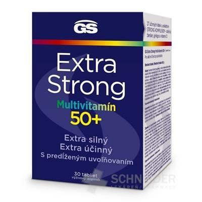 GS Extra Strong Multivitamín 50+ tbl (inov.2023) 1x30 ks