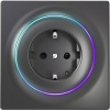 Fibaro Walli Outlet Anthracite FGWOF-011-8
