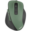 Hama optická ergonomická myš, přenos bezdrátový, 6 tlačítko, 1600 dpi, lesní zelená