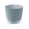 kvetináč 16,8cm RYFO DRF170-443U svetlo sivý plastový PROSPERPLAST
