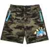 Chlapčenské kraťasy - KUGO MT0527, khaki/ tyrkysový bager Farba: Khaki, Veľkosť: 98