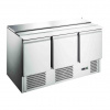 TECHNICA Třídveřový chladící stůl s odklopným víkem, 368 l, 1365x700x980 mm | TECHNICA, Cold Line