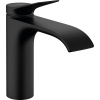 Hansgrohe Vivenis, umývadlová batéria 110, s výpustom, EcoSmart, čierna matná, HAN-75020670