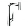 Hansgrohe Talis Select M51 - Kuchynská páková batéria 300, Eco, vyťahovateľný výtok, 1jet, chróm 72826000