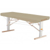 Prenosný elektrický masážny stôl Clap Tzu Linea Ayurveda Farba: PU - perlová (pearl), Doplnky: sieťové napájanie + nožný spínač 192*80 cm | 30 kg | 13 farieb