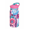 Quokka Nerezová termofľaša s náustkom Pop Kids 445 ml Blooming Garden