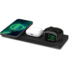 Belkin Bezdrôtová nabíjacia podložka BoostCharge Pro 3v1 s MagSafe čierna, WIZ016vfBK