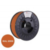 Tlačová struna (filament) C-TECH PREMIUM LINE, ABS, žltooranžová, RAL2000, 1,75mm, 1kg