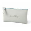 MFP 8071384 Gifty - Peračník etue plochý Little things greenish gray 21x8cm