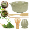 SADA NÁRADIA NA MATCHA JAPONSKÁ MATCHA PRÍSLUŠENSTVO BAMBUSOVÉ KERAMICKÉ