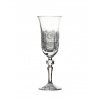 Bohemia Crystal Brúsené poháre na šampanské Laura 12116/57001/150ml (set po 6ks)