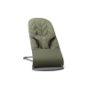 Babybjorn lehátko BLISS Dark green Woven Petal , tm.šedá konstrukce