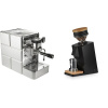 Stone Espresso Mine Premium + Eureka Mignon Single Dose, Black & Oak