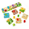 Bigjigs Toys puzzle s obrázkami a číslami