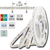 MCLED Pásek LED SMD5050 RGB, 60LED/m, 14,4W/m, DC12V, 560lm/m, IP20, 10mm, 5m