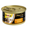 GimCat mokré krmivo pre mačky ShinyCat konzerva 70g - kuracie mäso a tuniak