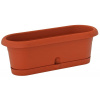 Kvetináč ICS MINIMELISSA 30x12x11 cm, truhlík, podložka