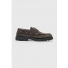 Kožené poltopánky AllSaints SKIFF SUEDE SHOE šedá farba, M012FC M012FC.WRG EUR 43
