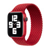 AppleMix Remienok pre Apple Watch Ultra 49 mm / 45 mm / 44 mm / 42 mm - bez zapínania - nylonový - veľkosť M - červený