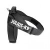 Julius-K9 IDC Color&Gray Belt Harness - opaskový postroj, postroj pre psa, čierny - 2