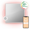 Klarstein La Palma 500 smart, infračervený ohrievač 2 v 1, 60 x 60 cm, 500 W, zrkadlová predná časť (HTR10-LaPalmaS500W)
